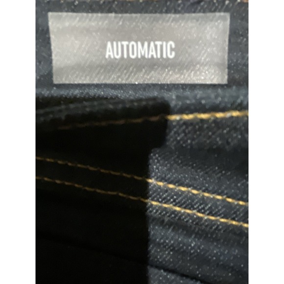 Revtown Automatic Jeans Mens 30x34 Blue Dark Wash Straight Leg NWT - Picture 4 of 5